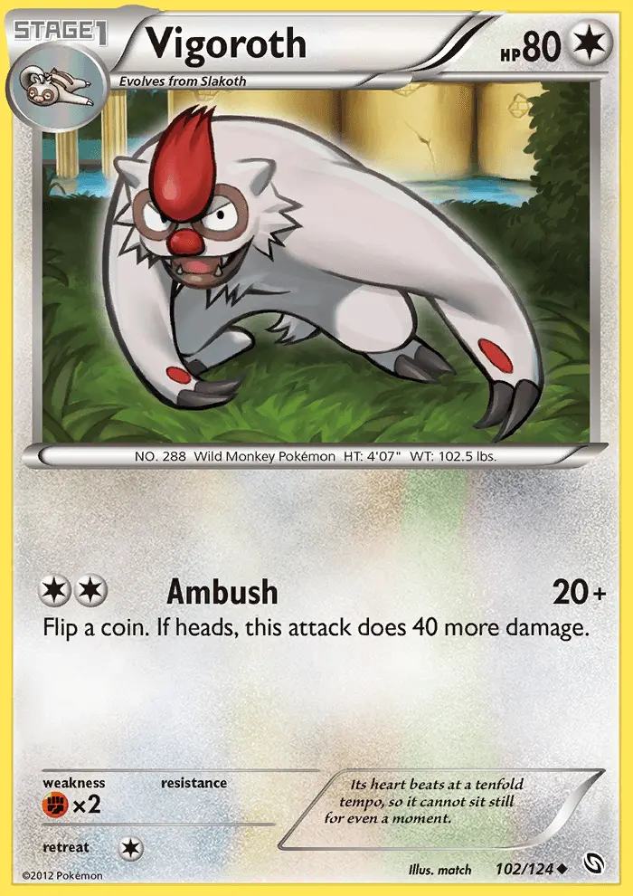 Image of the card Vigoroth