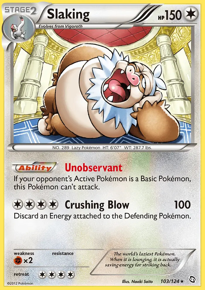 Image of the card Slaking