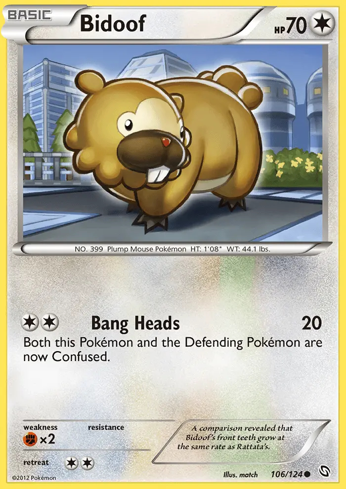 Image of the card Bidoof