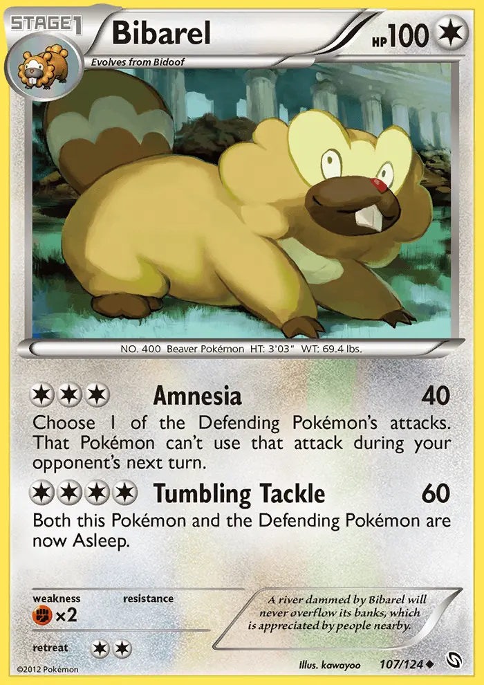 Image of the card Bibarel
