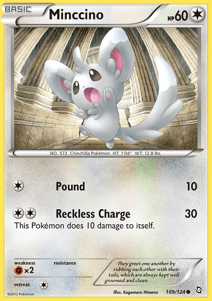 Image of the card Minccino