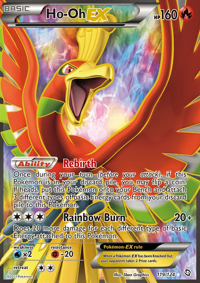 Image of the card Ho-Oh-EX