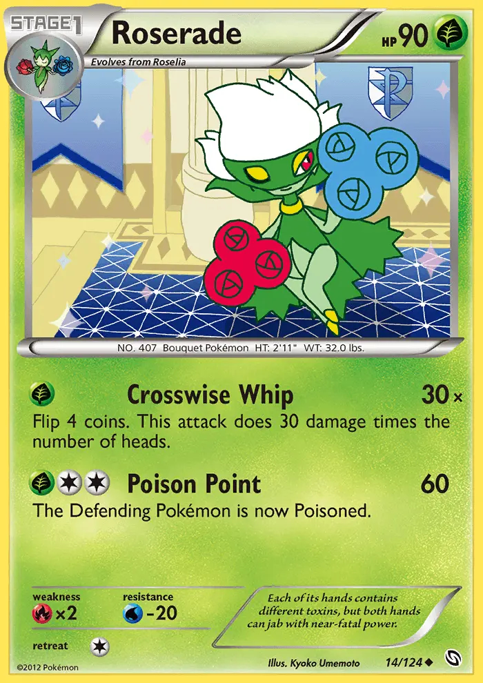 Image of the card Roserade