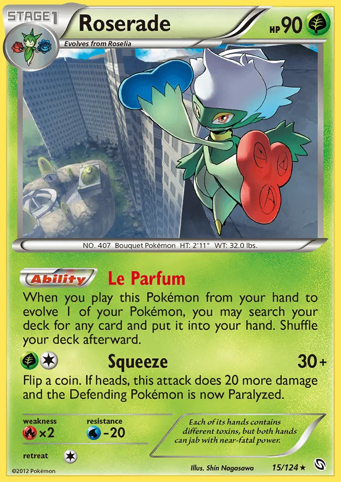 Image of the card Roserade