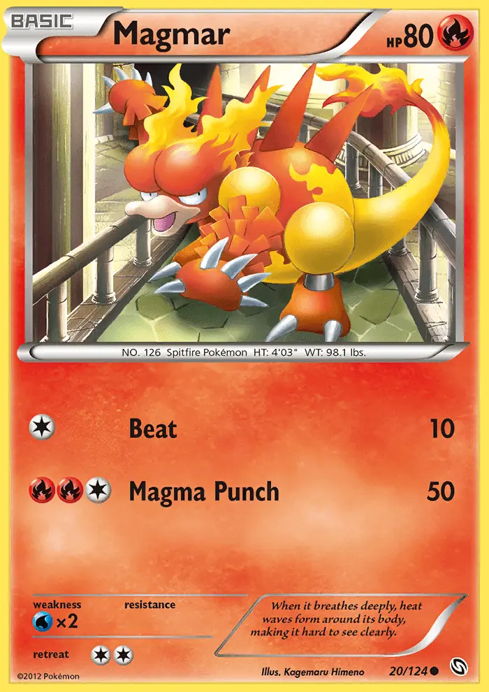 Image of the card Magmar