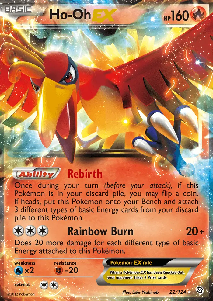 Image of the card Ho-Oh-EX
