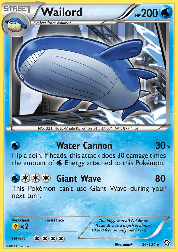 Image of the card Wailord