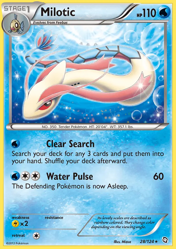 Image of the card Milotic