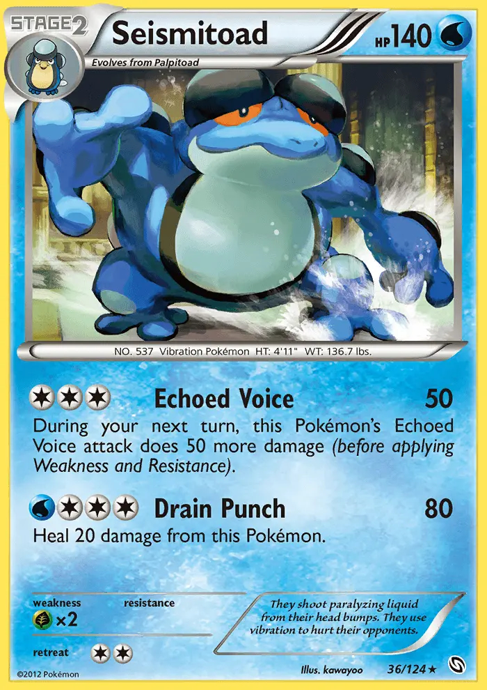Image of the card Seismitoad