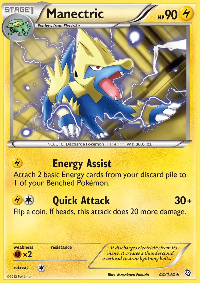 Image of the card Manectric