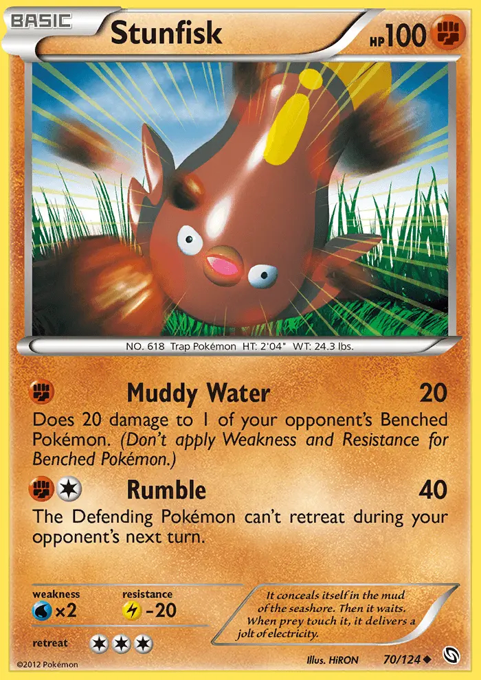Image of the card Stunfisk