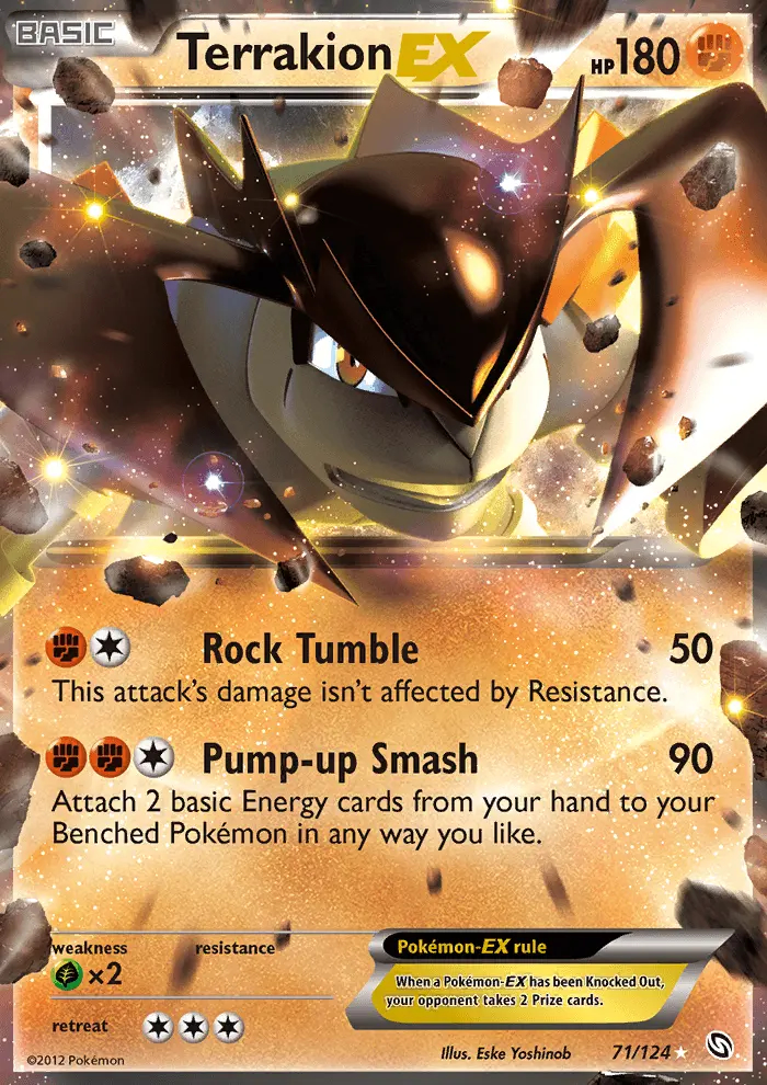 Image of the card Terrakion-EX