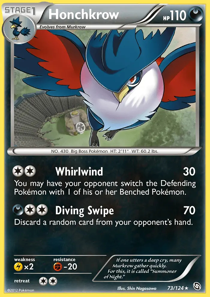 Image of the card Honchkrow
