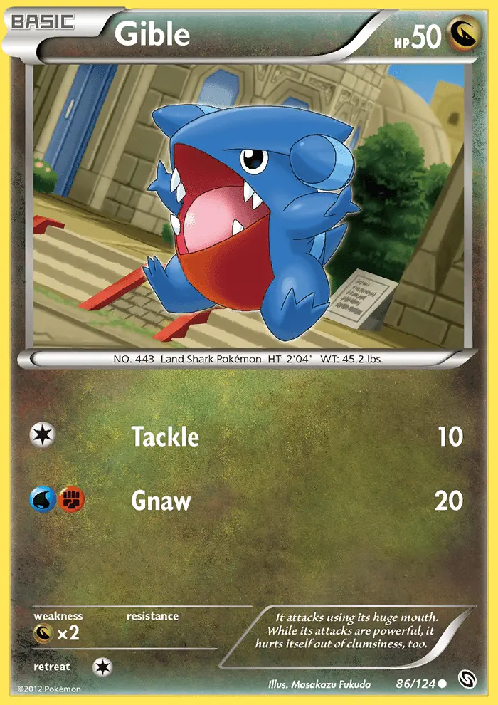 Image of the card Gible