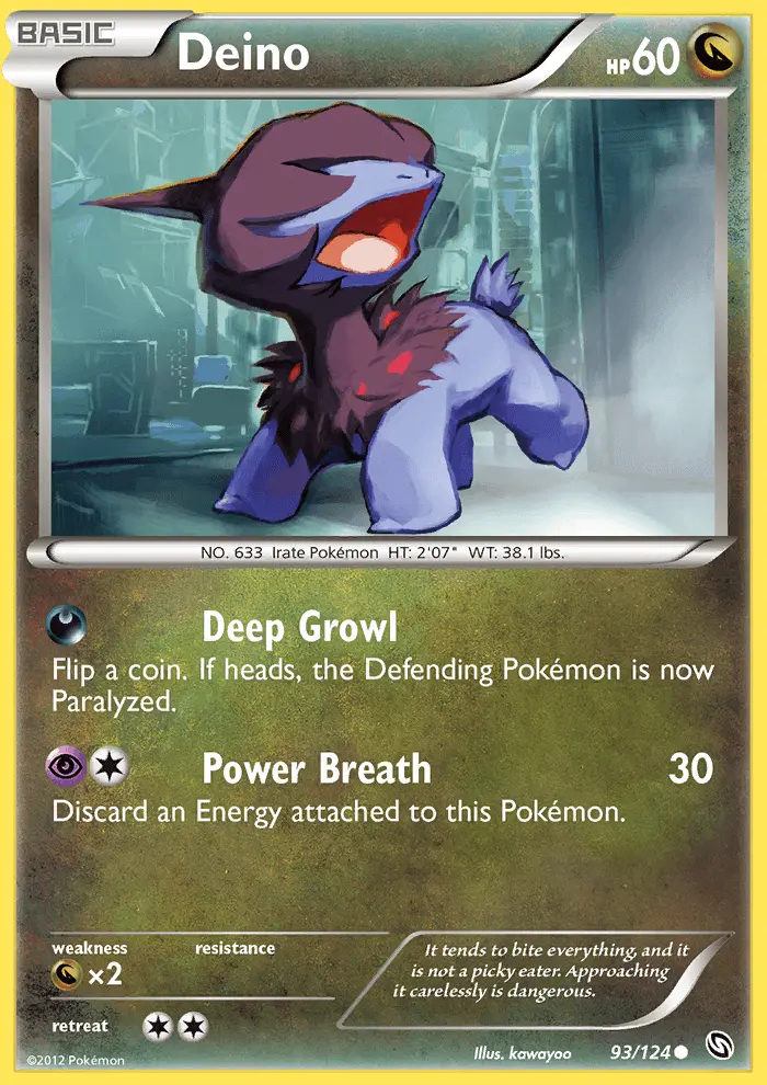 Image of the card Deino