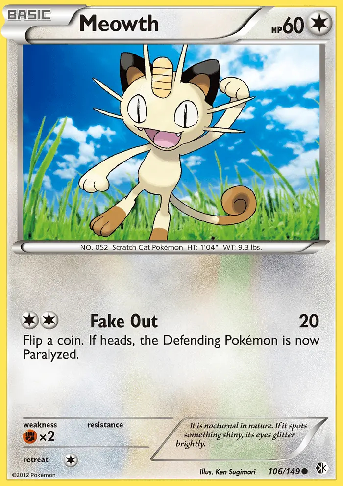 Image of the card Meowth