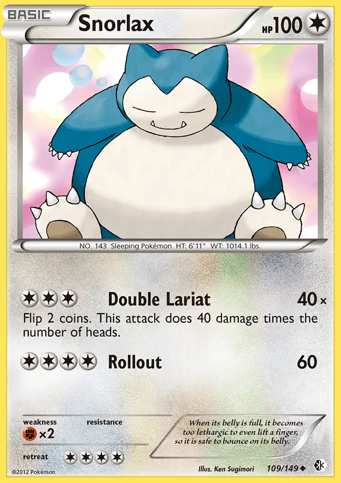 Image of the card Snorlax