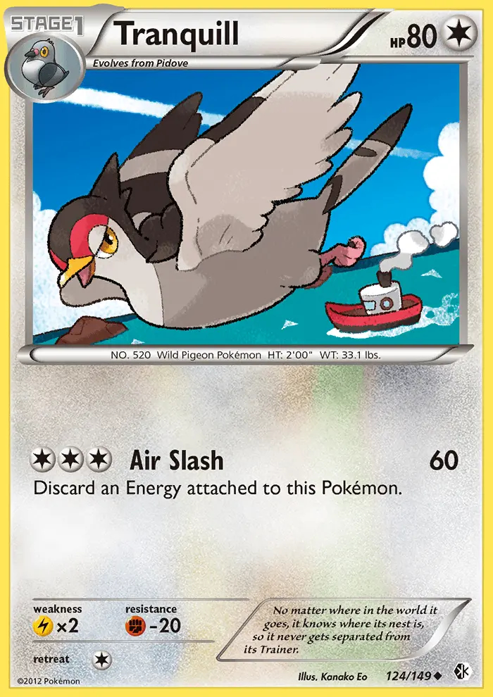 Image of the card Tranquill