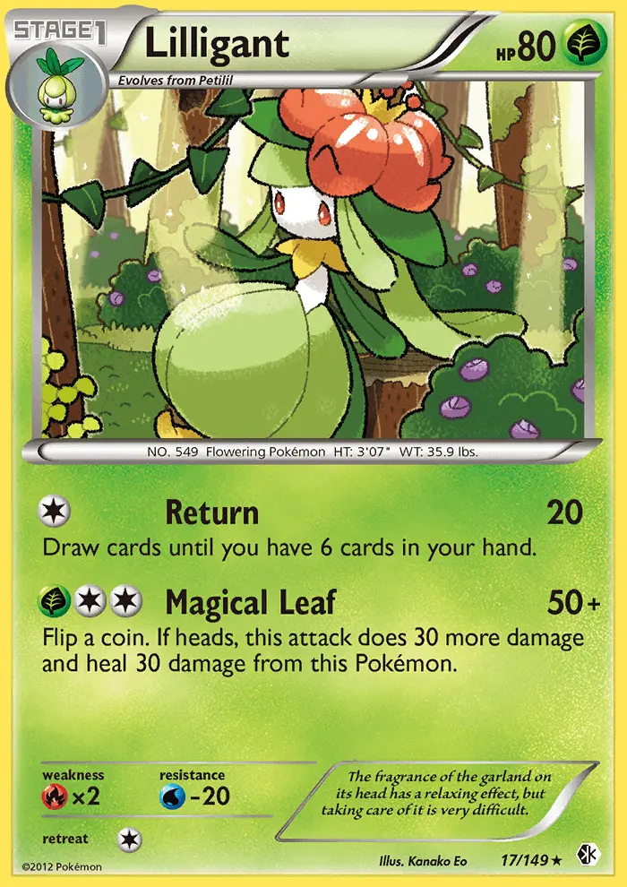 Image of the card Lilligant