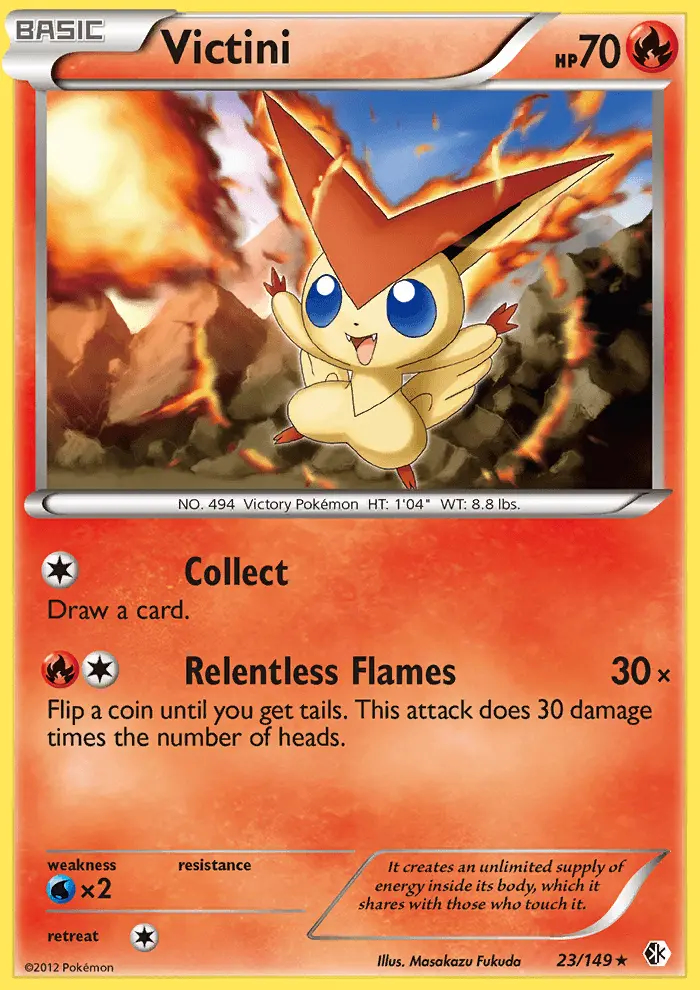 Image of the card Victini