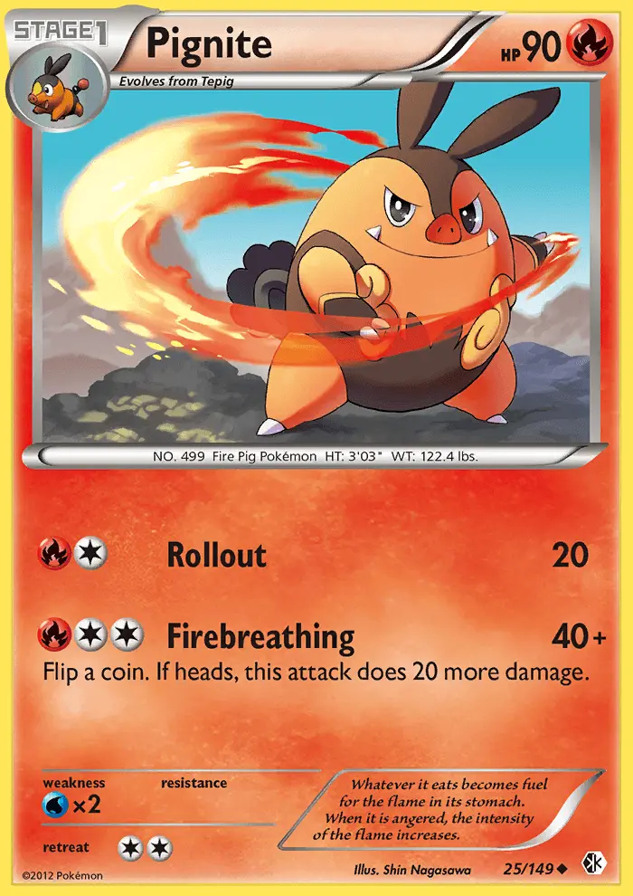 Image of the card Pignite