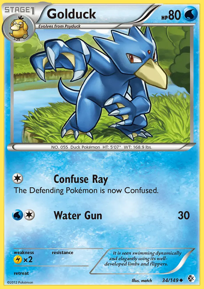 Image of the card Golduck