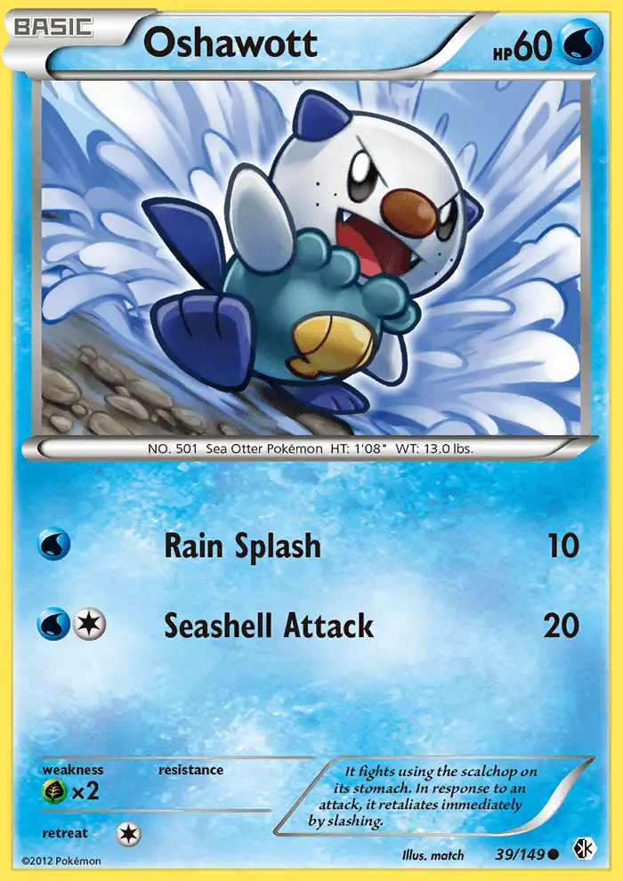 Image of the card Oshawott