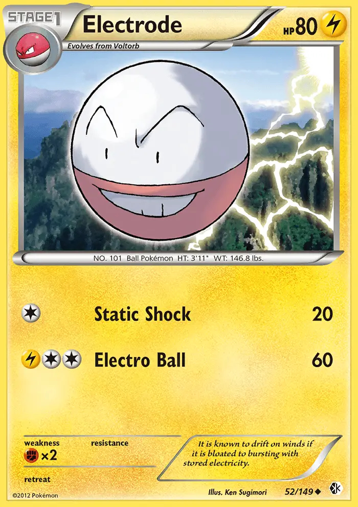 Image of the card Electrode
