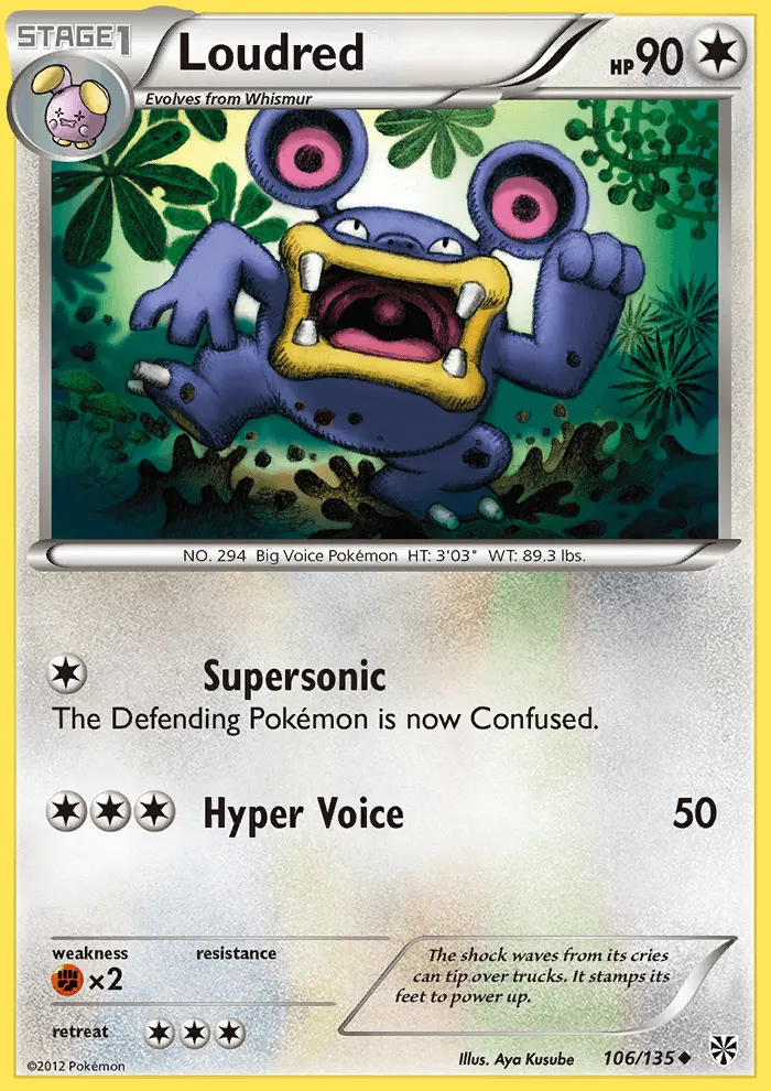 Image of the card Loudred