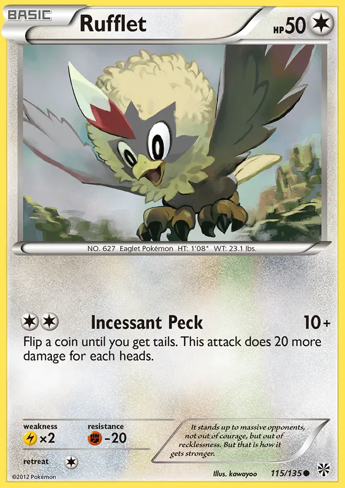 Image of the card Rufflet