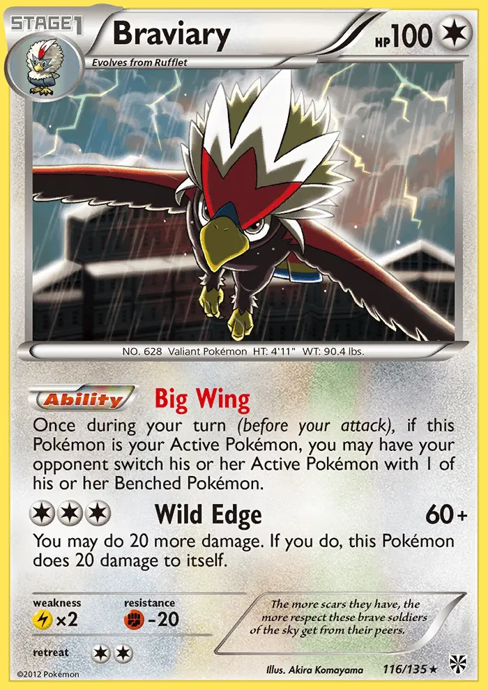 Image of the card Braviary
