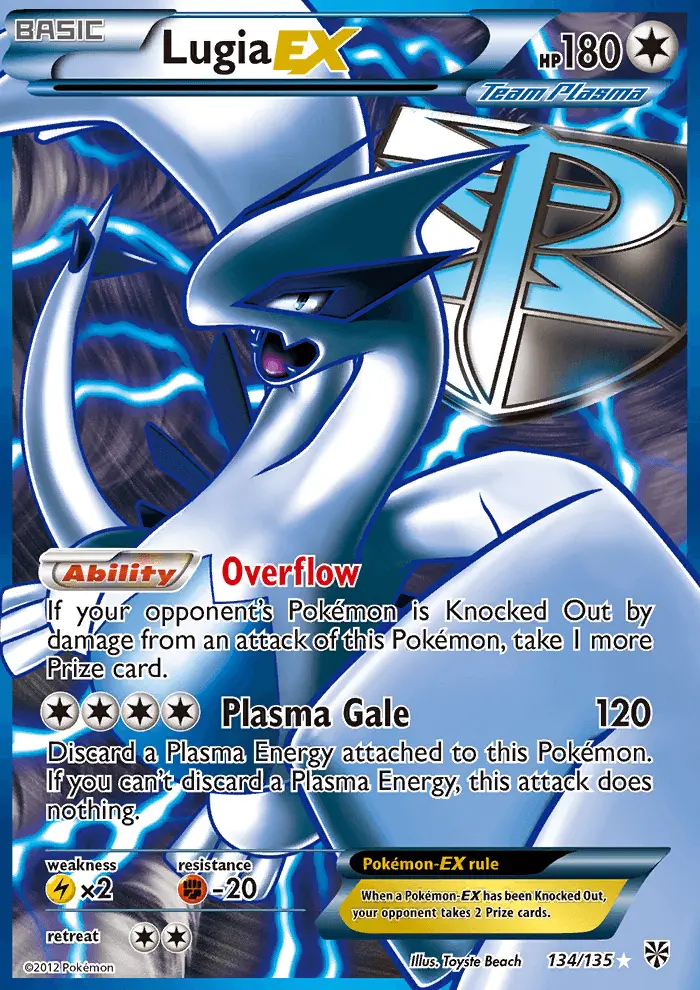 Image of the card Lugia-EX