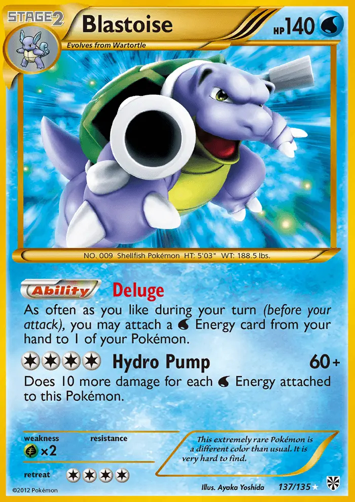 Image of the card Blastoise
