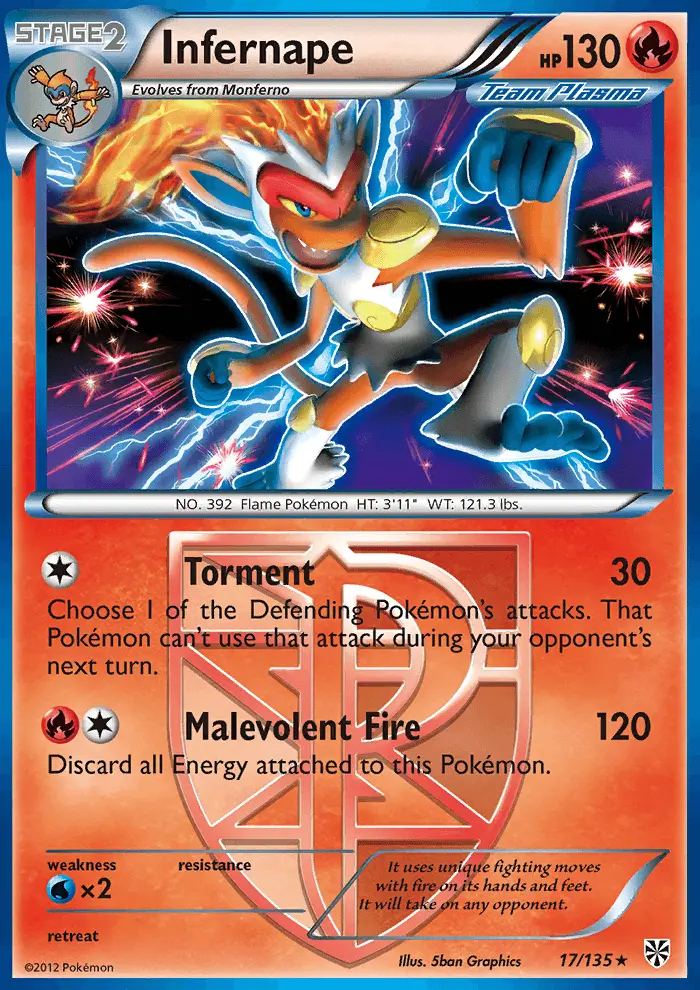 Image of the card Infernape