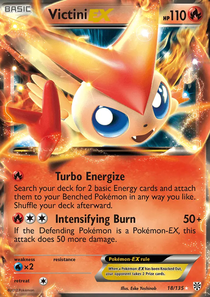 Image of the card Victini-EX