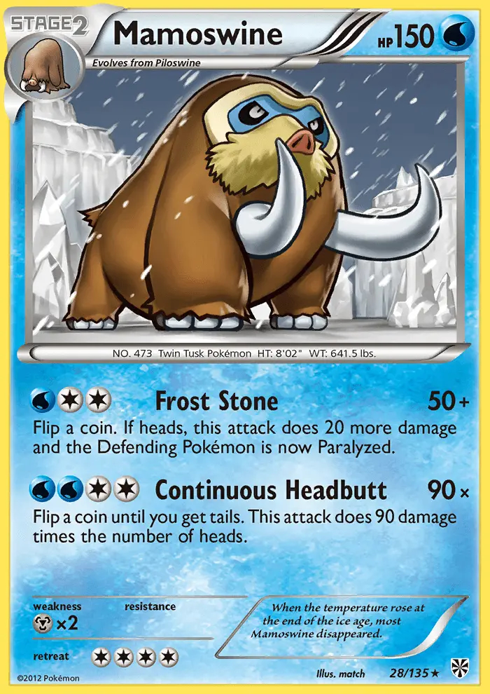 Image of the card Mamoswine