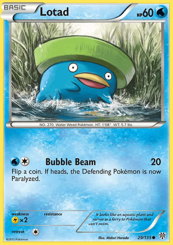 Image of the card Lotad