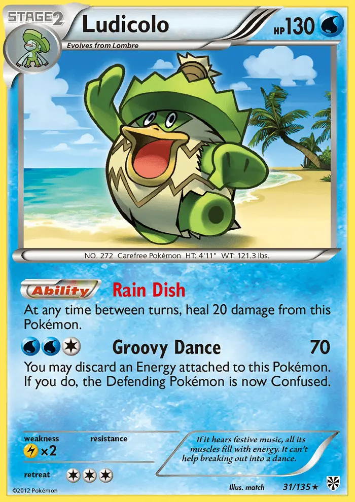 Image of the card Ludicolo