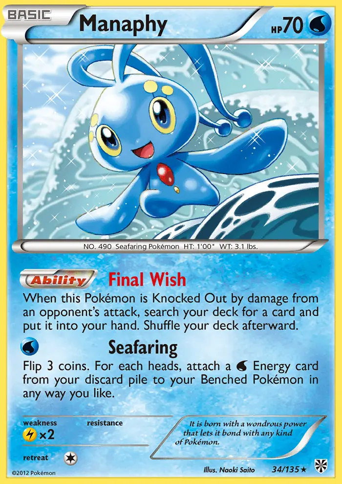 Image of the card Manaphy