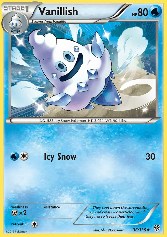 Image of the card Vanillish