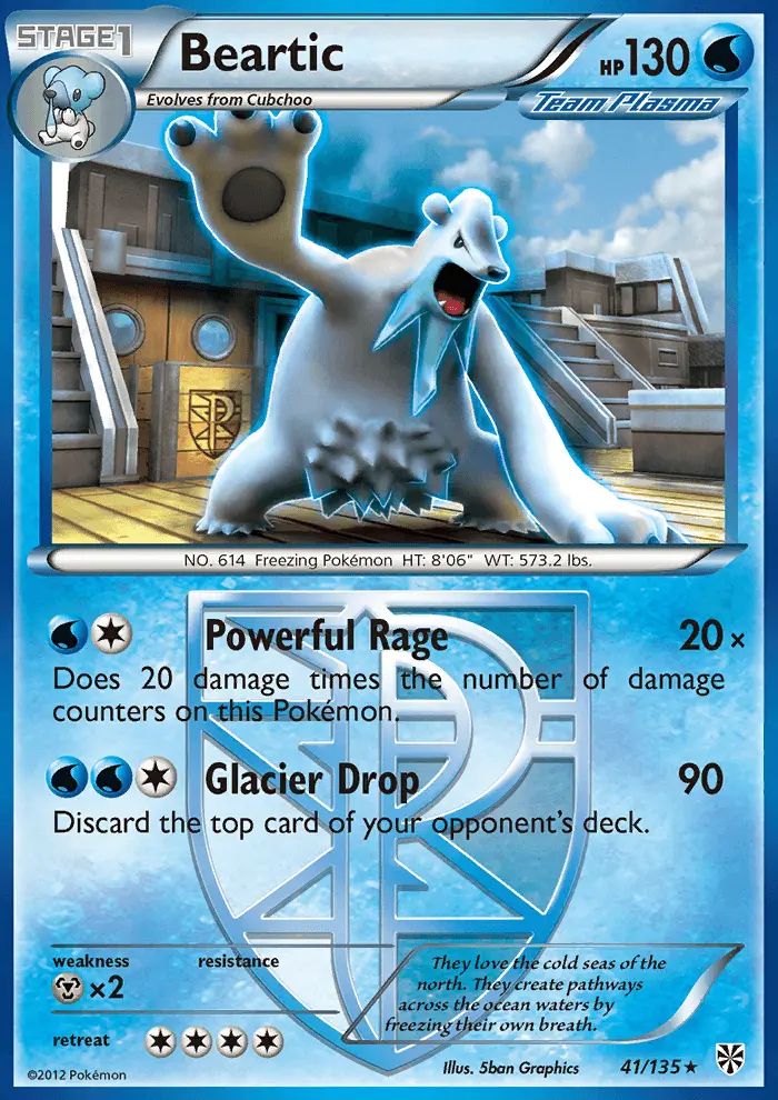 Image of the card Beartic