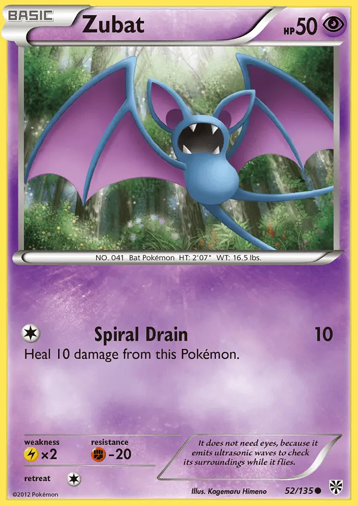 Image of the card Zubat