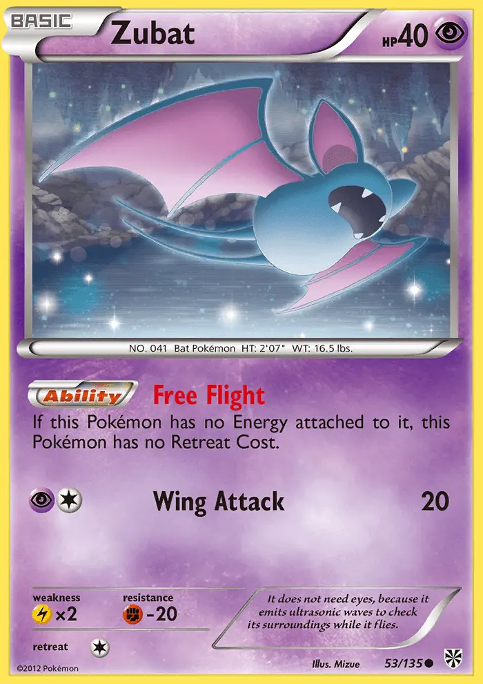Image of the card Zubat