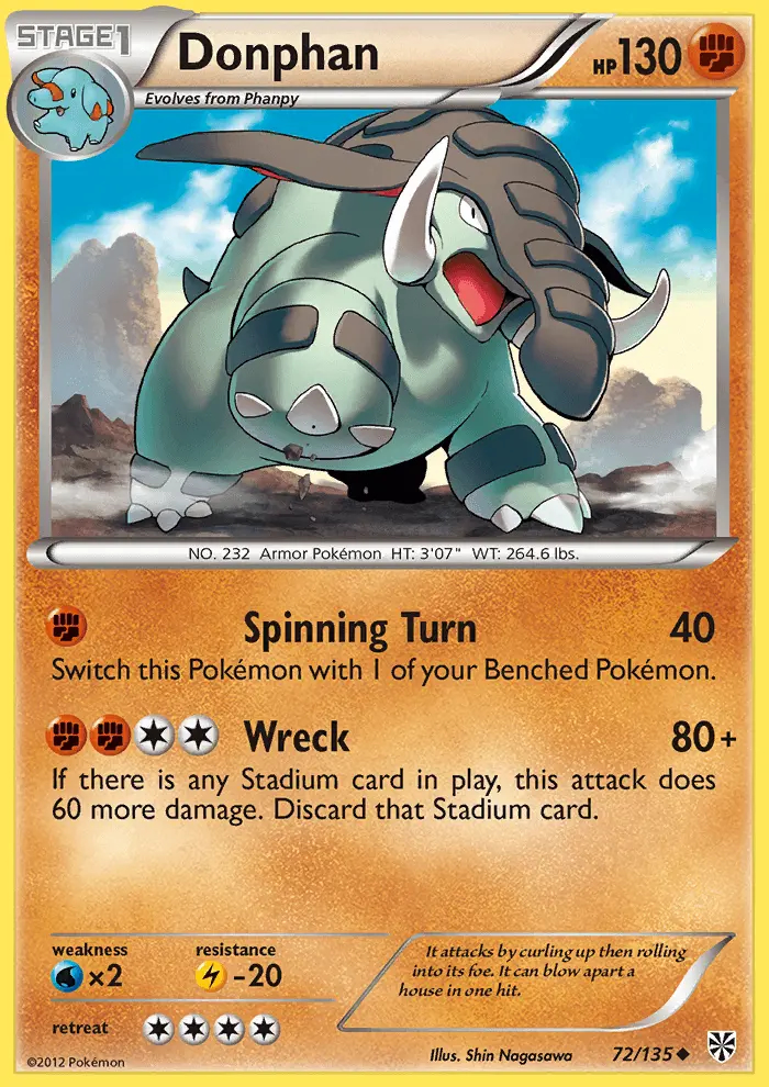 Image of the card Donphan