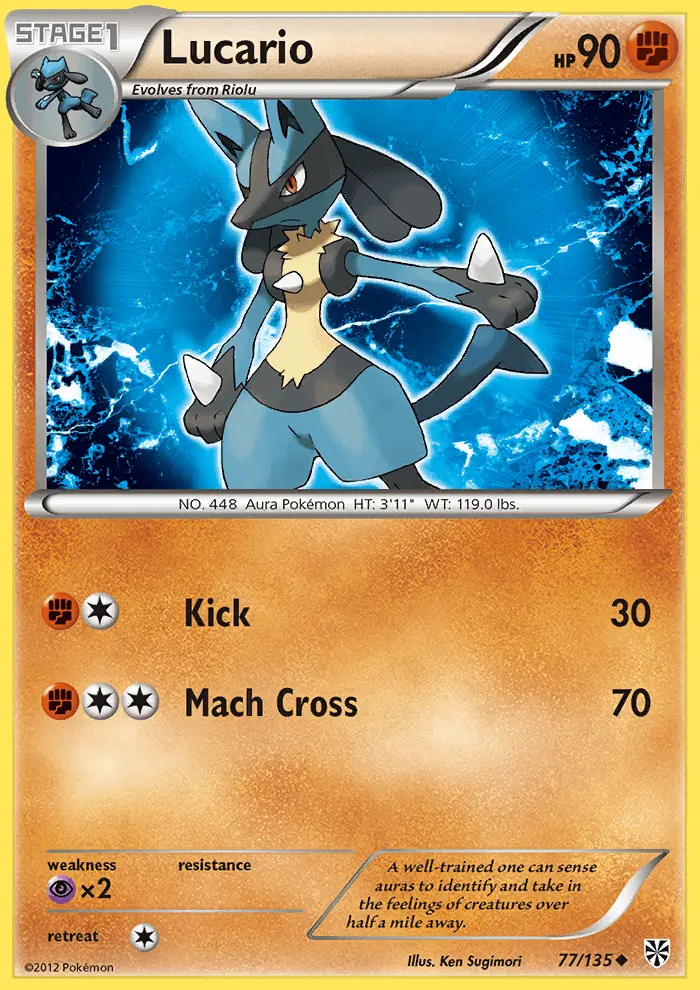 Image of the card Lucario