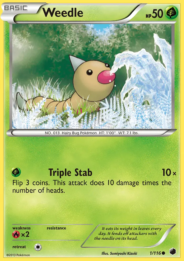 Image of the card Weedle