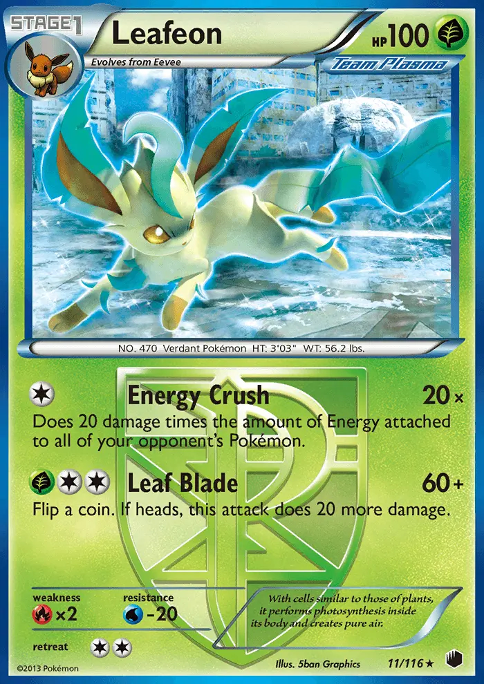 Image of the card Leafeon