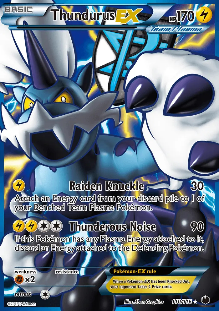 Image of the card Thundurus-EX