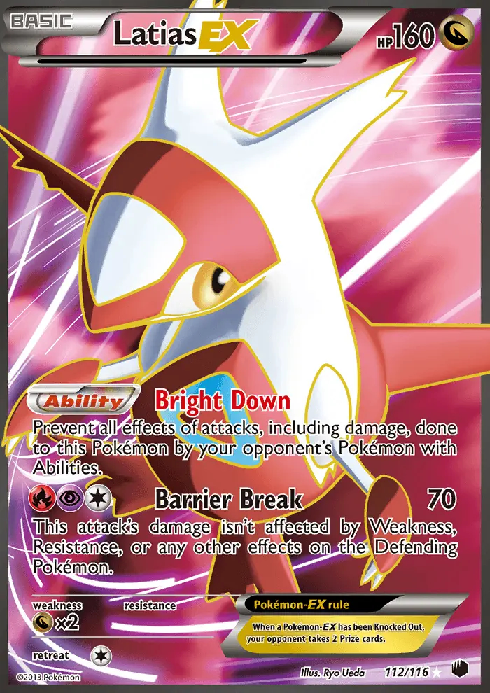Image of the card Latias-EX
