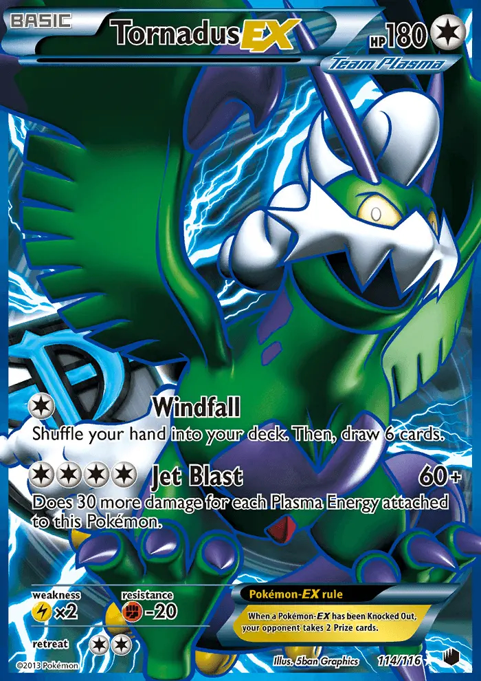 Image of the card Tornadus-EX